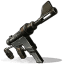 Homemade submachine gun